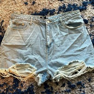 Missguided shorts, size 14, new with tags